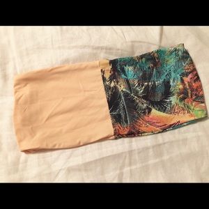 San Lorenzo strapless bikini set